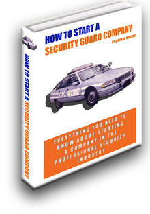 How To Start A Security Guard Company Book Cover