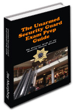 Unarmed Security Officer Exam Prep Guide Cover