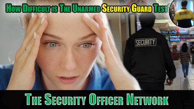 Unarmed Security Test Taker