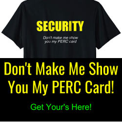 PERC card shirt